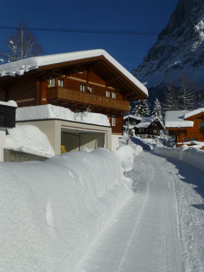 Chalet Verbrunnenhaus Grindelwald Lägenhet Exteriör bild