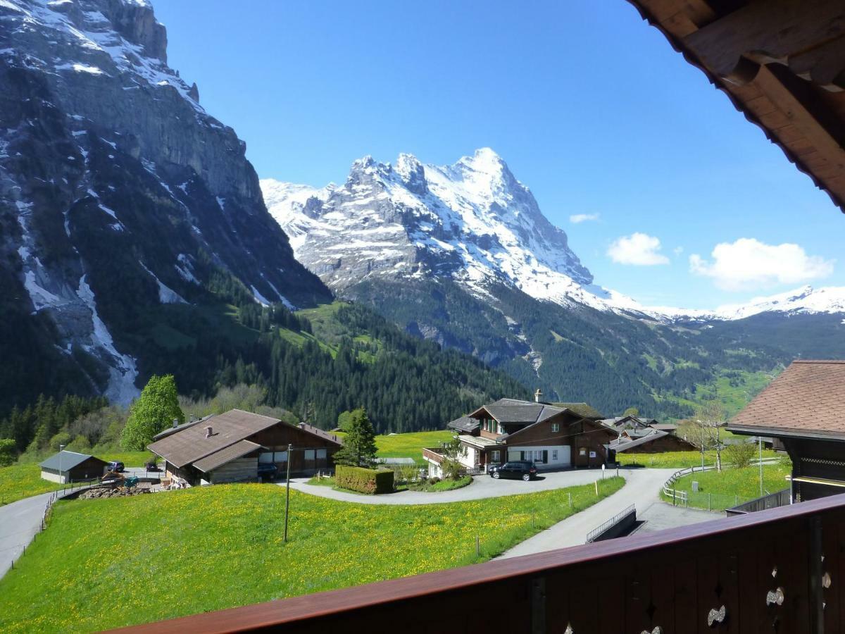 Chalet Verbrunnenhaus Grindelwald Lägenhet Exteriör bild