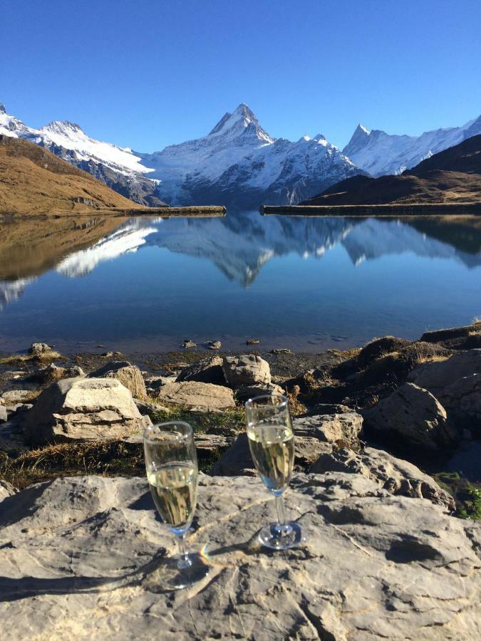 Chalet Verbrunnenhaus Grindelwald Lägenhet Exteriör bild